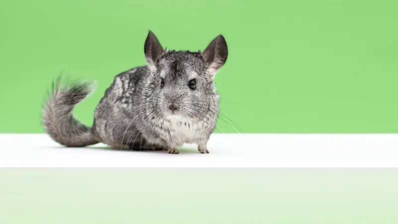 Nụ cười thân thiện của chinchilla cười