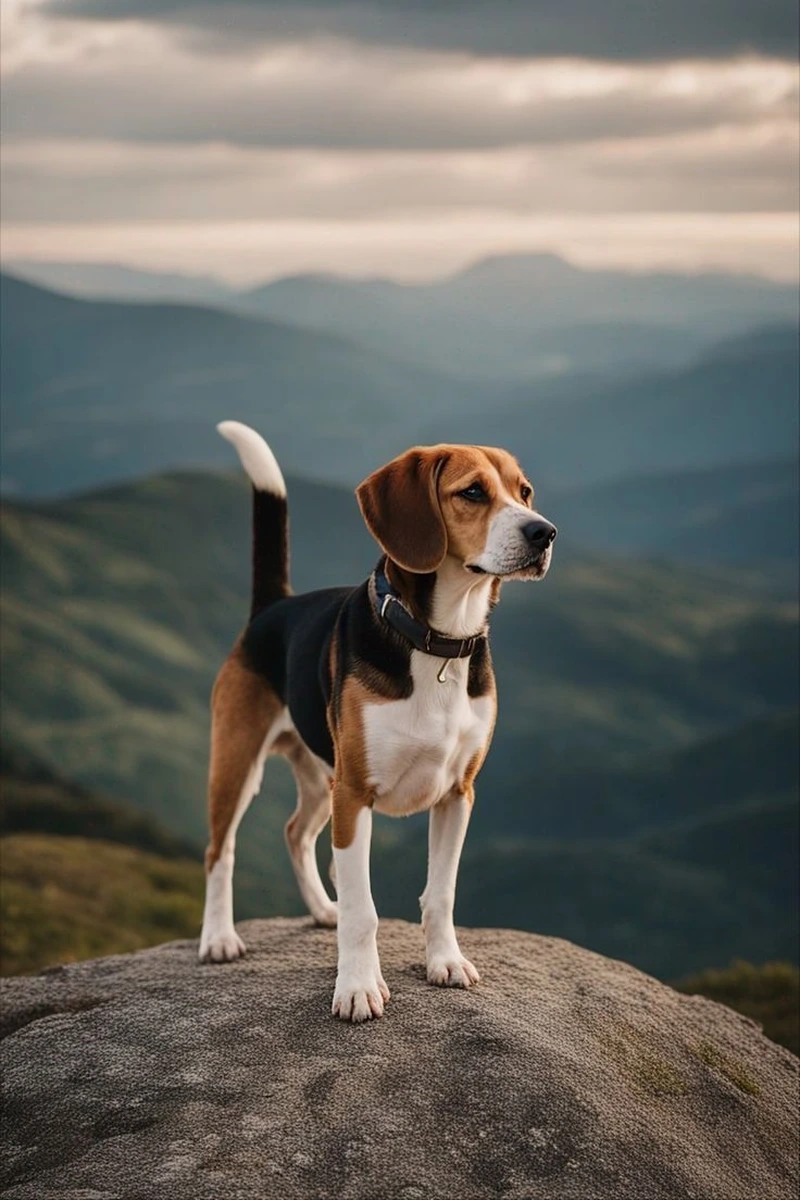 Nhìn là yêu ngay chó Beagle đáng yêu