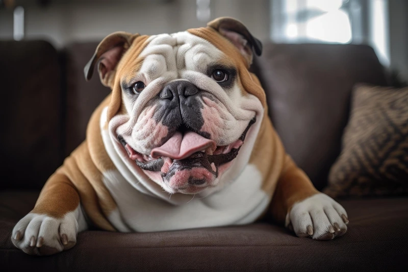 Tính cách lì lợm của chó Bull Anh lì lợm