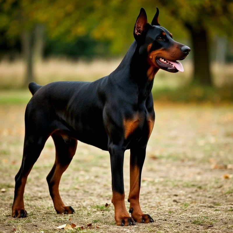 Ảnh đại diện cực xinh từ avatar chó Doberman