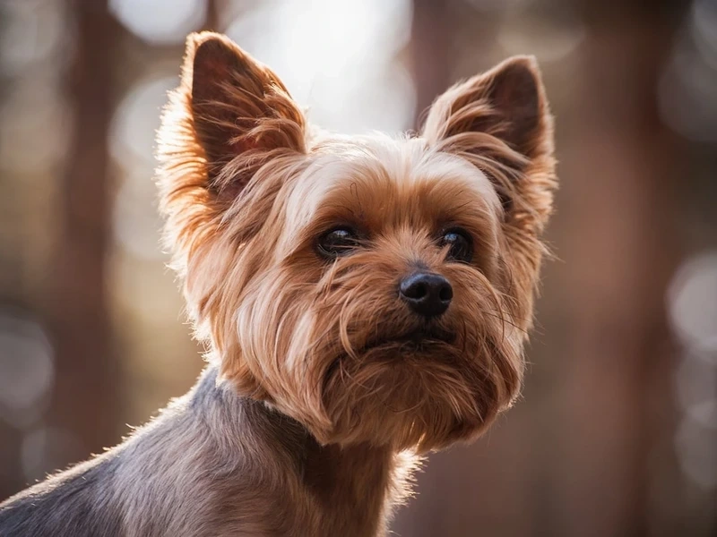 Vẻ đẹp hút mắt của chó Yorkshire Terrier đẹp