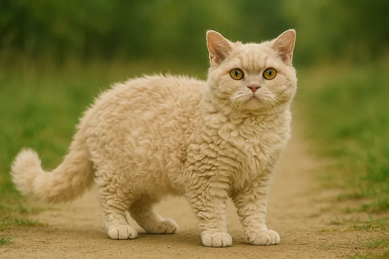 Chăm sóc dễ dàng mèo selkirk rex
